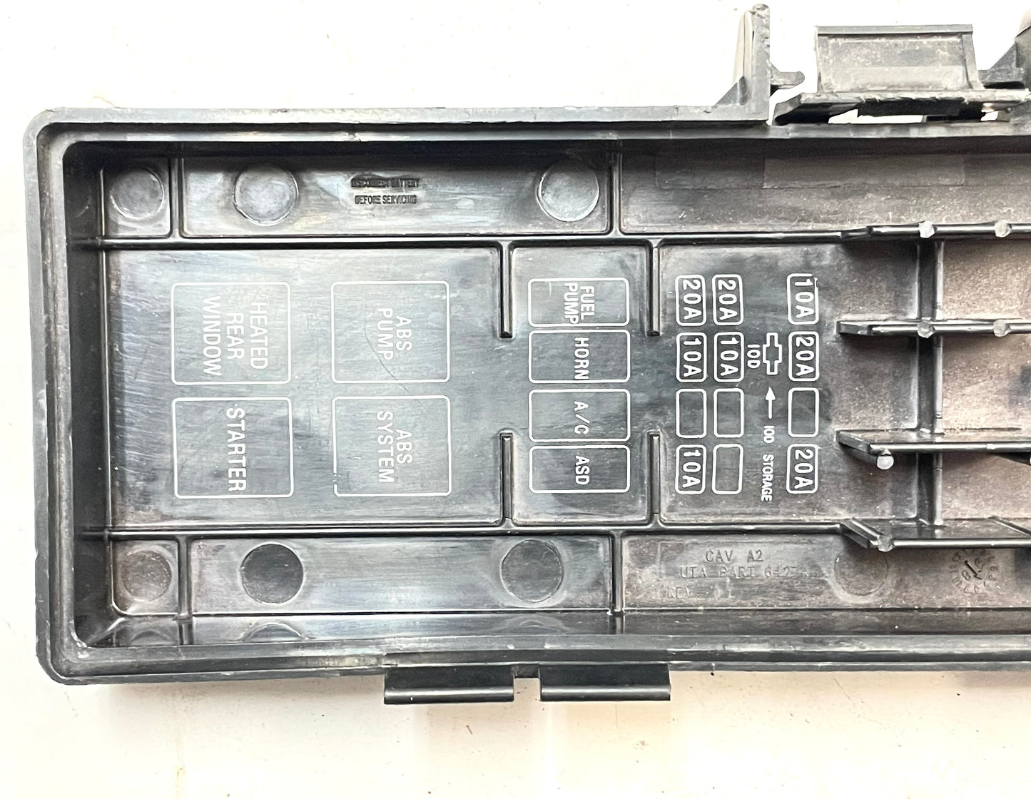 Tapa de la caja de fusibles del compartimiento del motor Jeep TJ 56009713AC Wrangler ¡ENVÍO GRATIS!