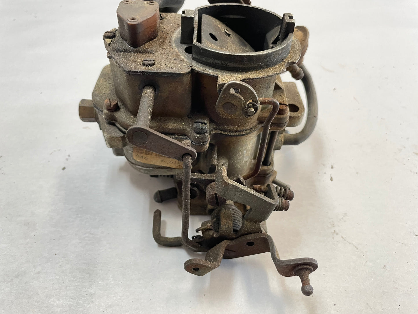 Carburador Carter de dos cuerpos para Jeep CJ, CJ5, CJ7, 4.2, 258, seis cilindros, BBD