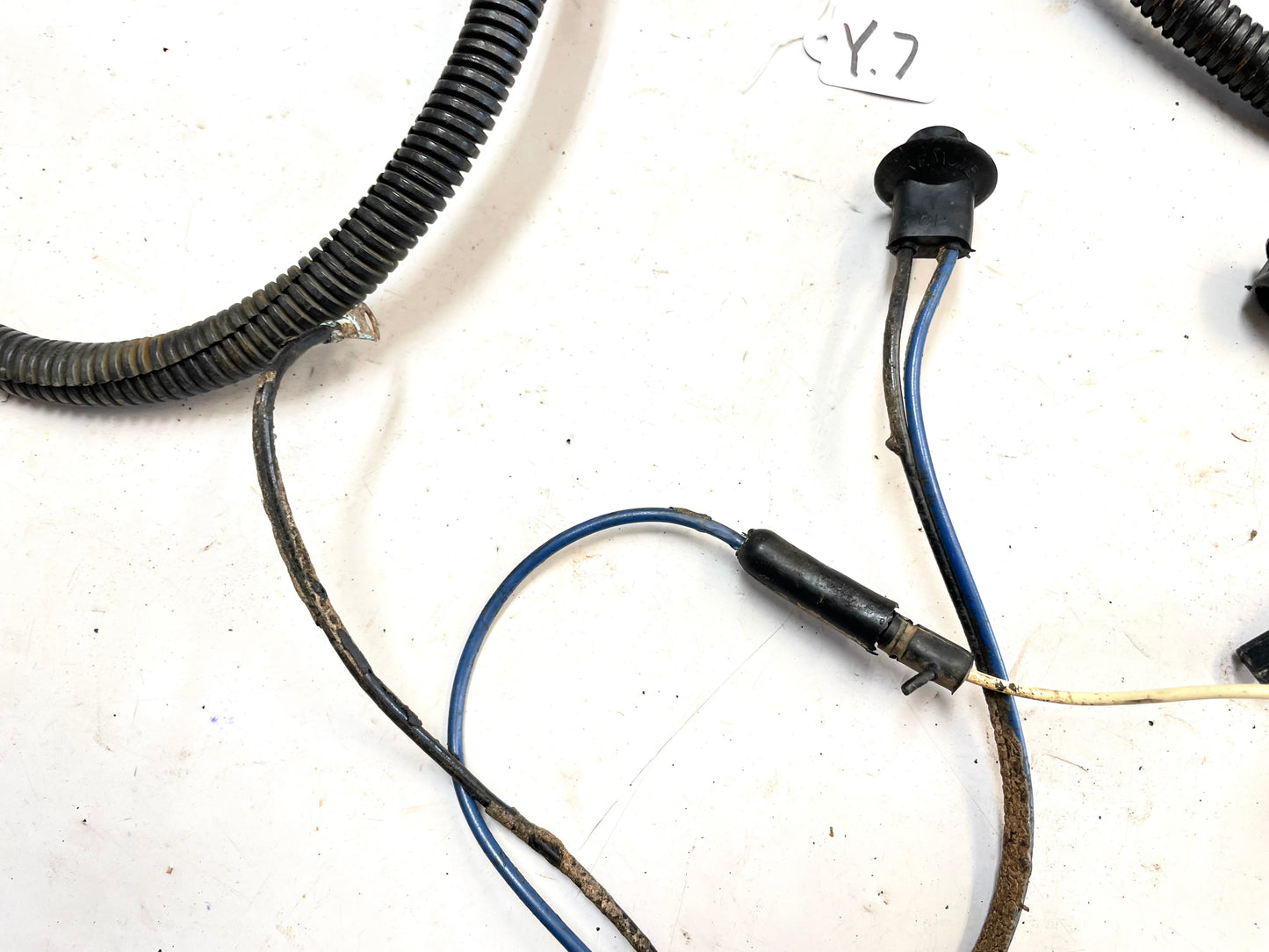 ¡Arnés de cableado de luz trasera Jeep CJ7 76-86 CJ cable luz trasera AMC techo rígido!