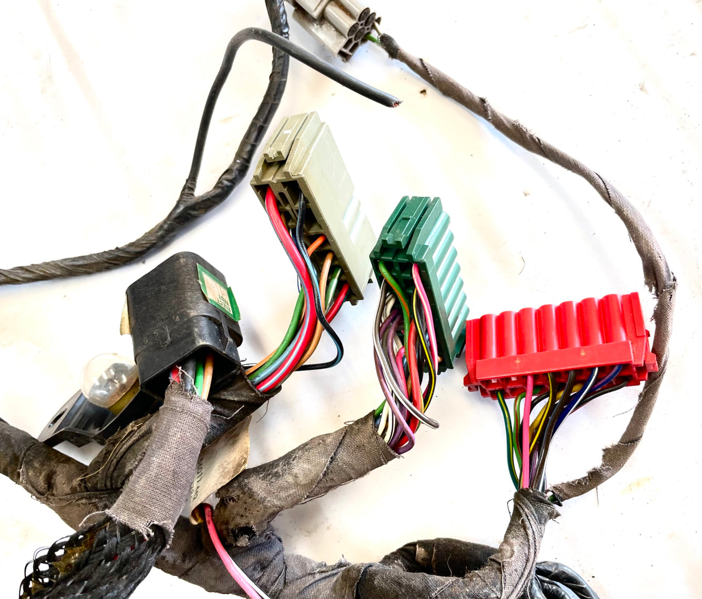 1999 Jeep TJ Wrangler Dash Wiring Harness wire loom P56009508AE 56010104AC