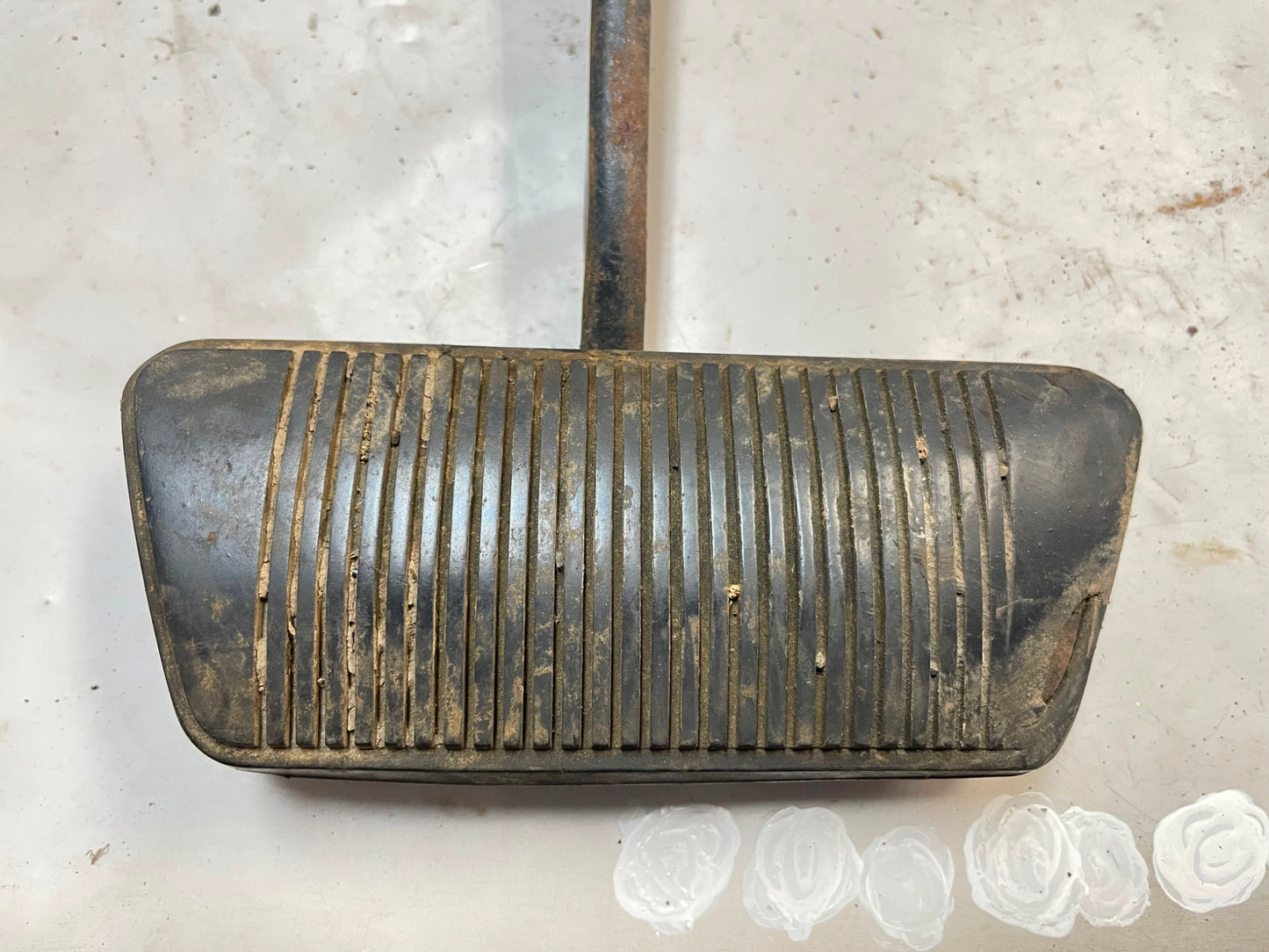 Jeep YJ Wrangler Brake Pedal for use with automatic transmission fits 87-90