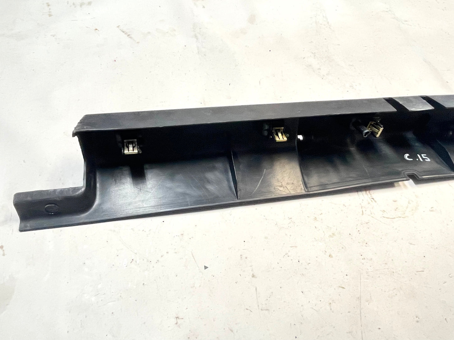 Jeep TJ Wrangler Windshield Trim plastic center panel fits 03-06