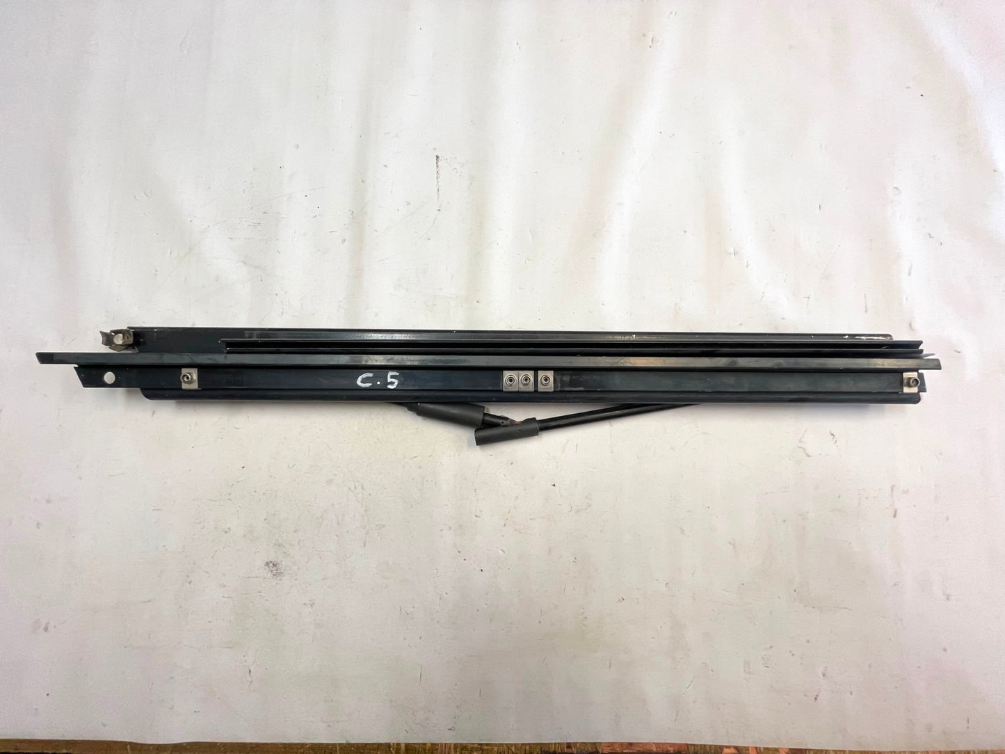 Jeep YJ factory passenger side door surround with tension bar soft top READ AD