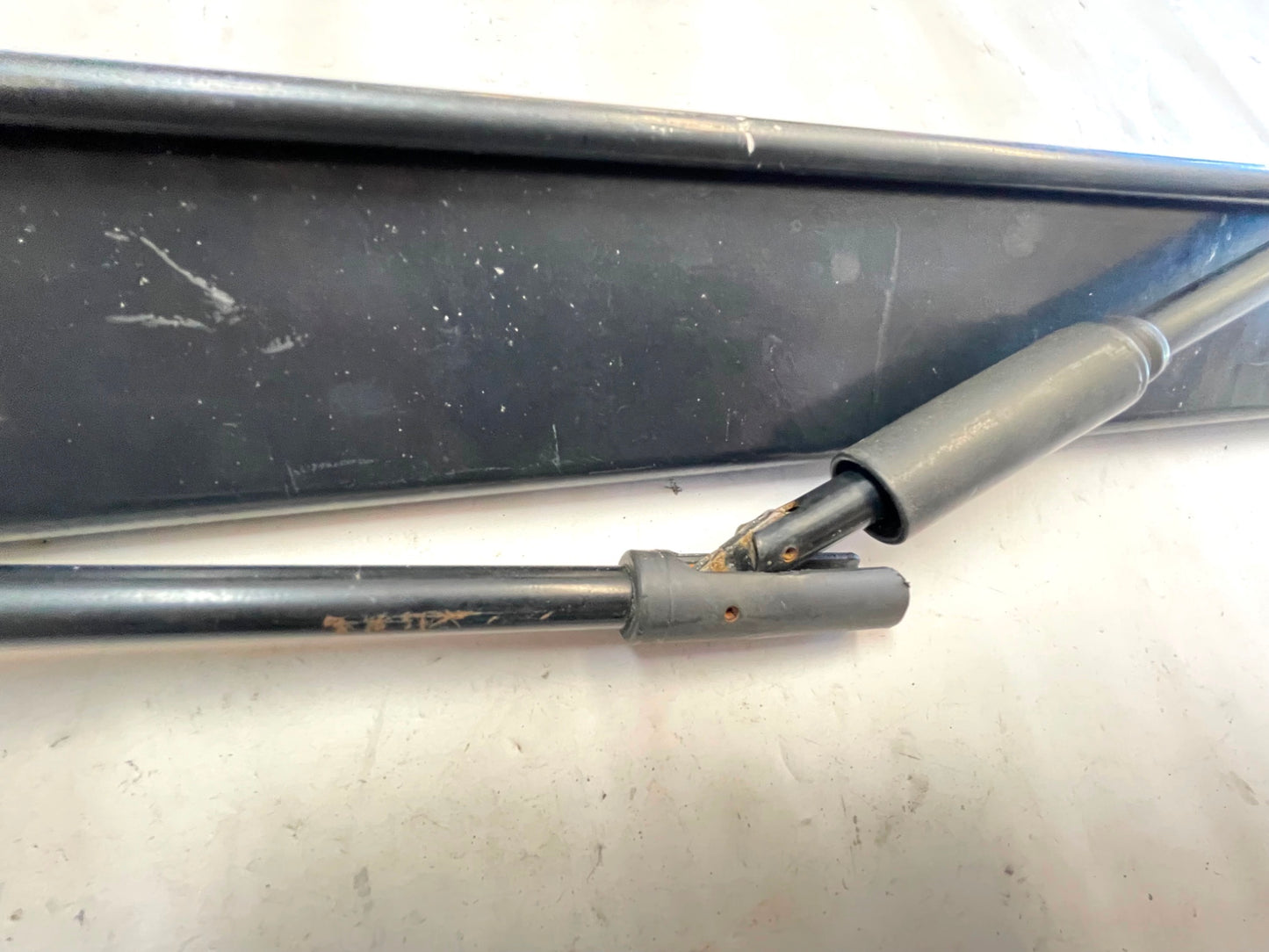 Jeep YJ factory passenger side door surround with tension bar soft top READ AD