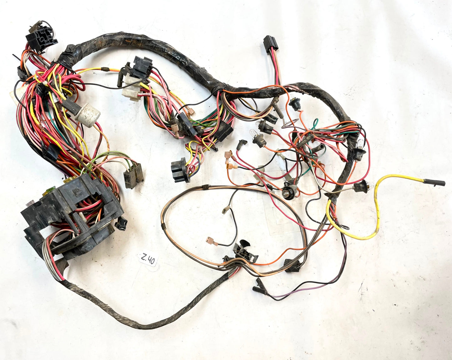 83-86 Jeep CJ dash wire harness CJ5 CJ7 wiring gauge panel fuse block PARTS
