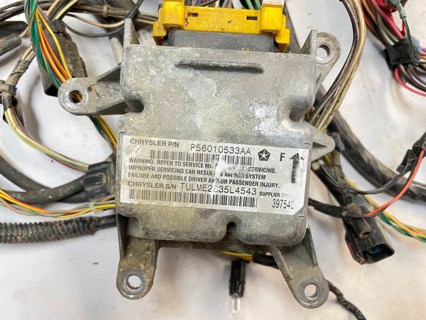 RIGHT HAND DRIVE 06 Jeep TJ Dash Wire Harness Wiring 56055139AA