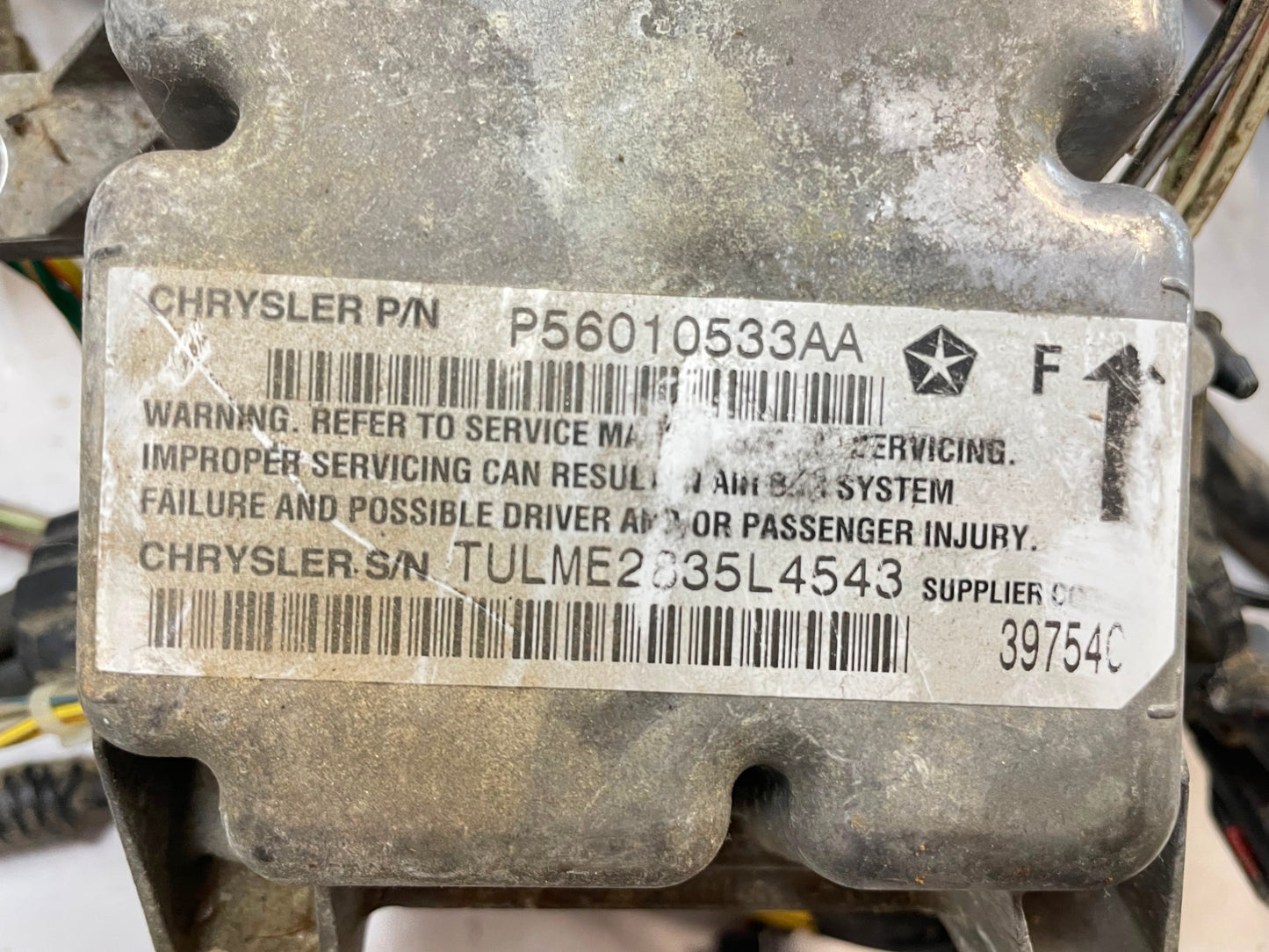 RIGHT HAND DRIVE 06 Jeep TJ Dash Wire Harness Wiring 56055139AA