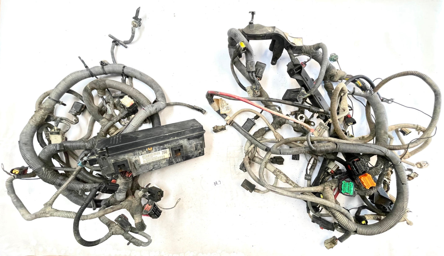 06 Jeep TJ Wrangler 6 cyl. 4.0 engine wiring harn RIGHT HAND DRIVE automatic