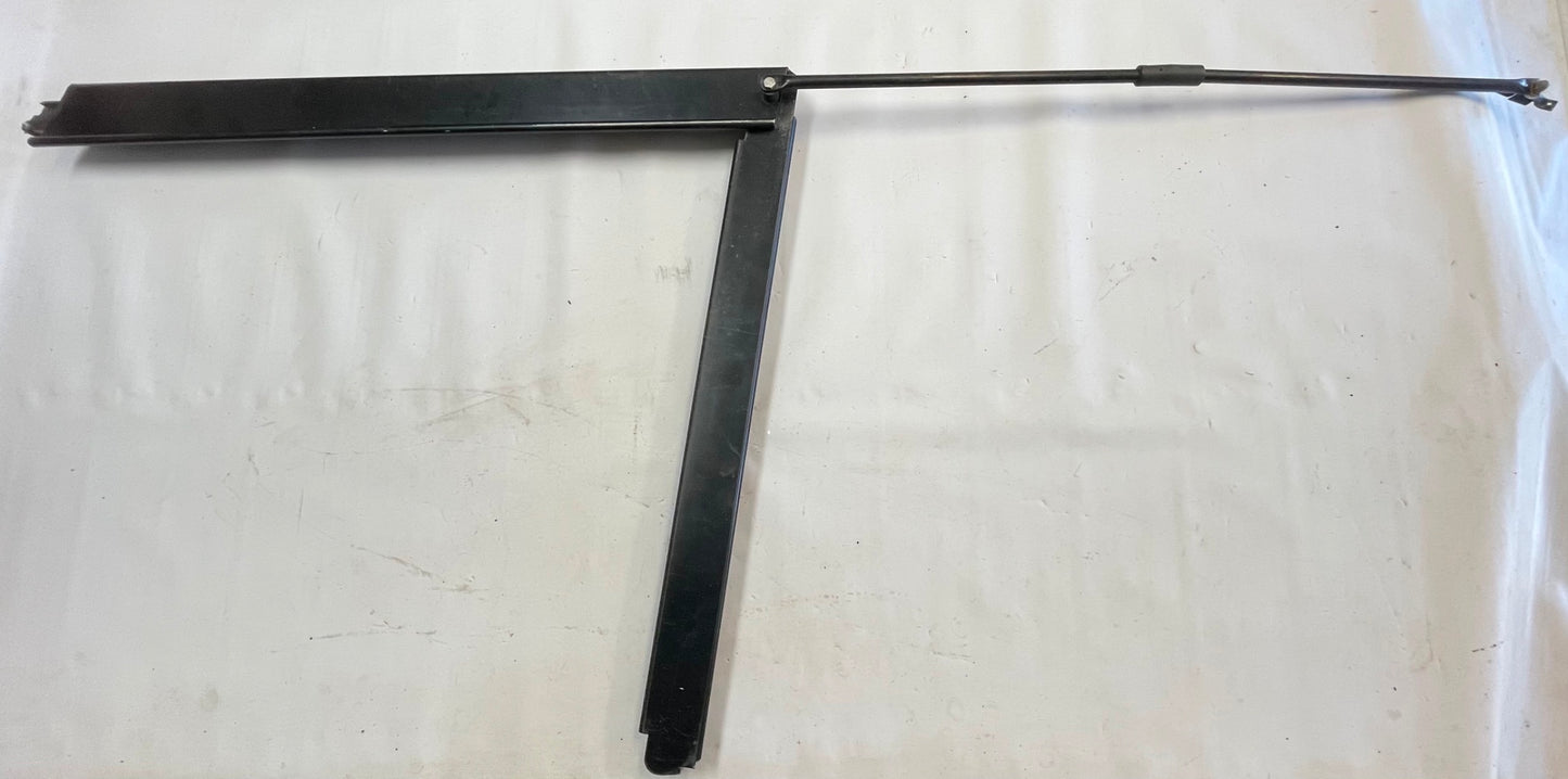 Jeep YJ factory passenger side door surround with tension bar soft top
