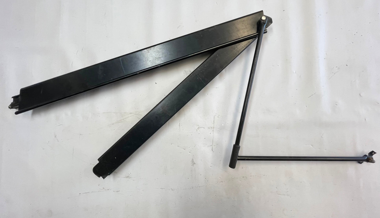 Jeep YJ factory passenger side door surround with tension bar soft top