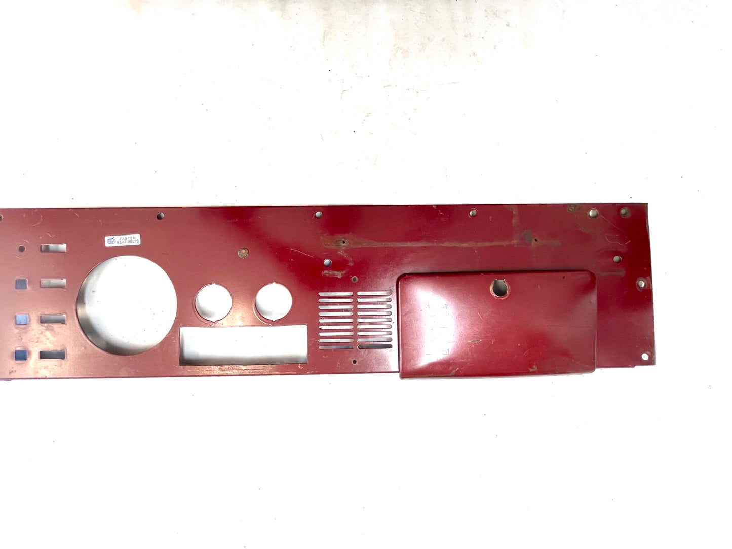 Jeep CJ gauge panel CJ5 CJ7 CJ8 metal dash board 2 speaker grills