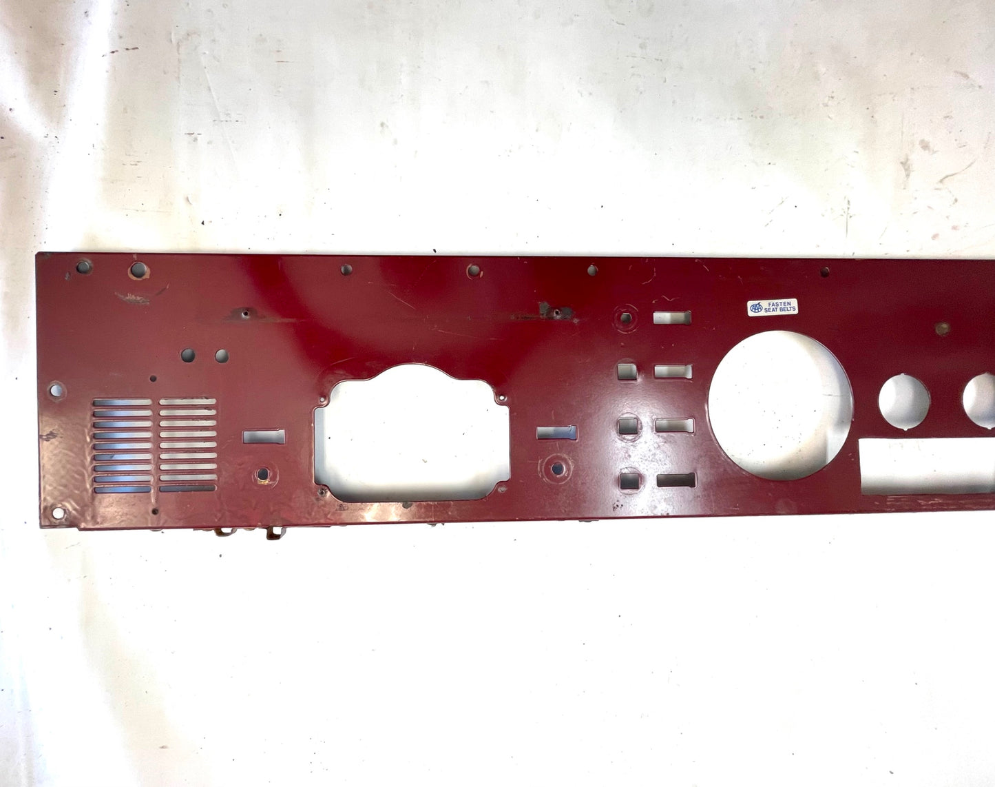 Jeep CJ gauge panel CJ5 CJ7 CJ8 metal dash board 2 speaker grills