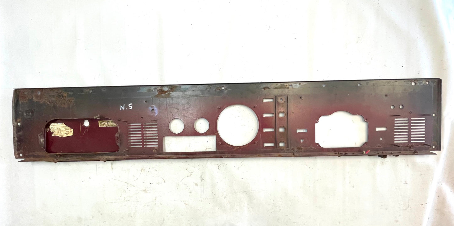 Jeep CJ gauge panel CJ5 CJ7 CJ8 metal dash board 2 speaker grills
