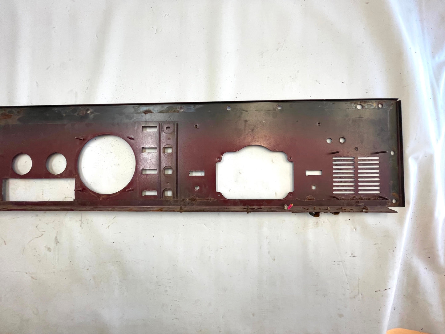 Jeep CJ gauge panel CJ5 CJ7 CJ8 metal dash board 2 speaker grills