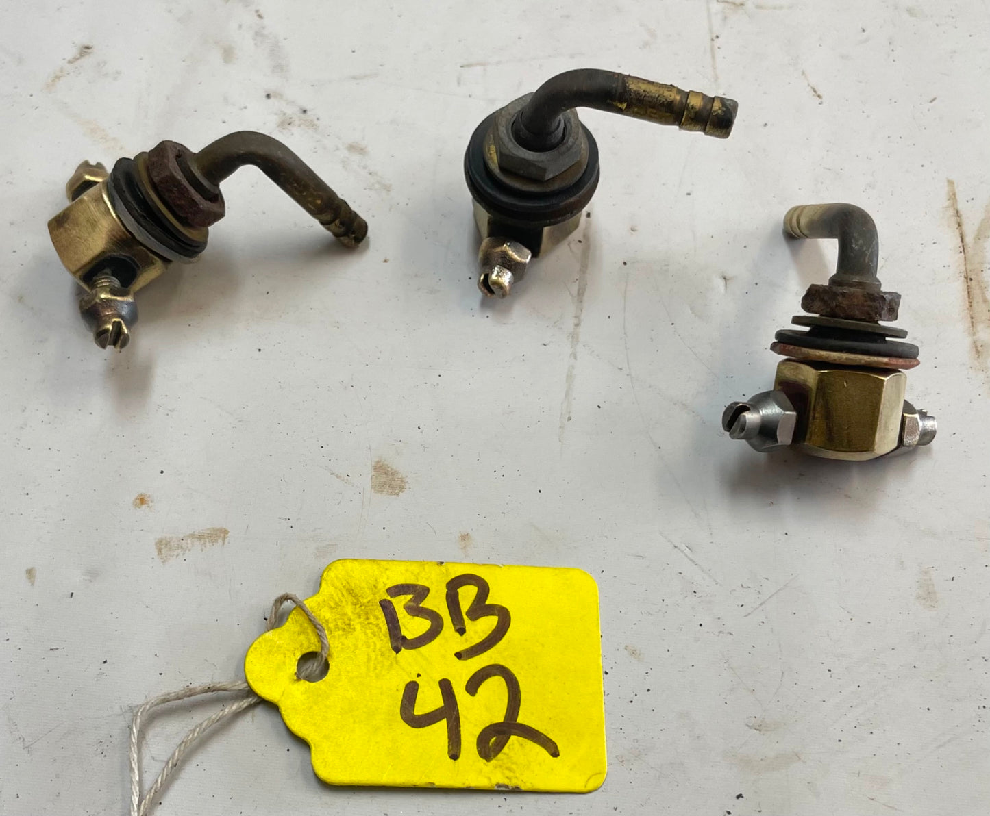 Jeep CJ windshield washer spray nozzle sprayer mister CJ5 CJ7 CJ8 brass