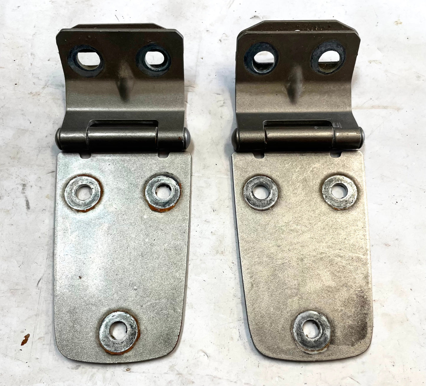 Jeep TJ hood hinges 97-06 Wrangler Silver FREE SHIPPING!