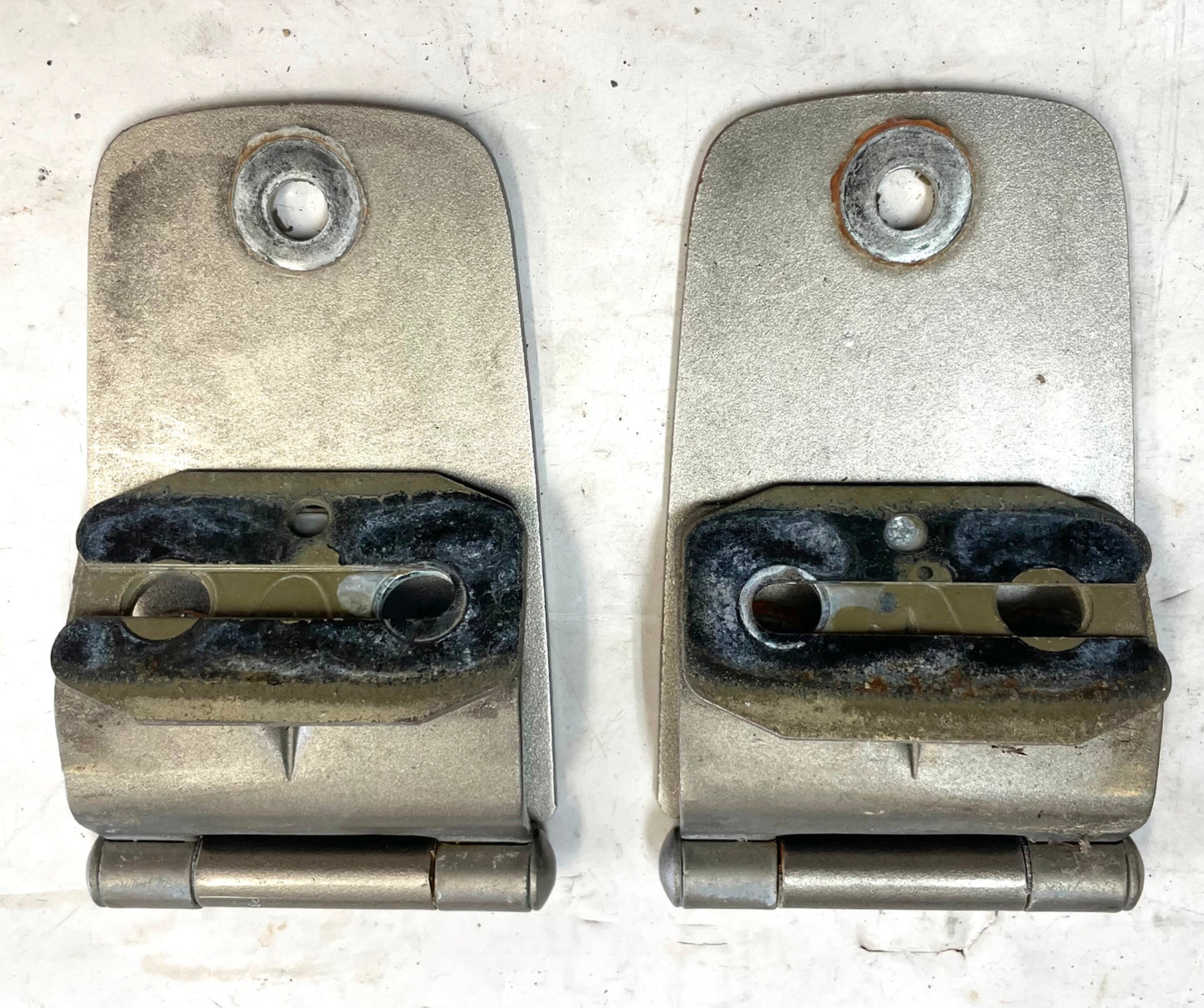 Jeep TJ hood hinges 97-06 Wrangler Silver FREE SHIPPING!