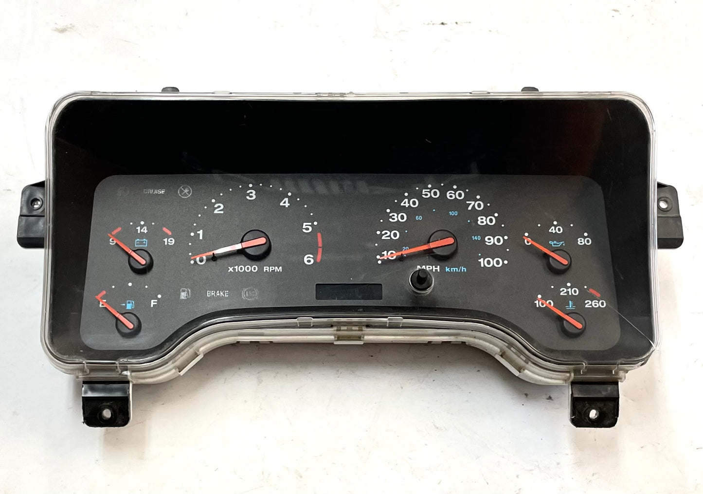 01-02 Jeep TJ Dash cluster gauges 56009170AF Wrangler gauge speedometer 201k