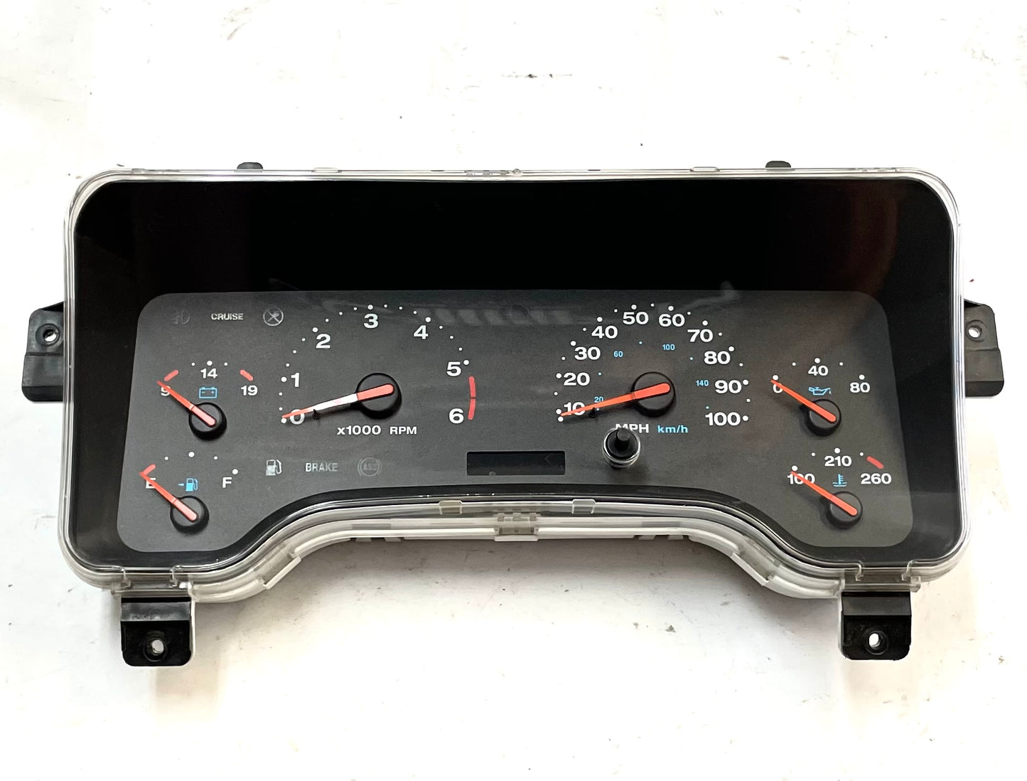 01-02 Jeep TJ Dash cluster gauges 56009170AF Wrangler gauge speedometer 146,000