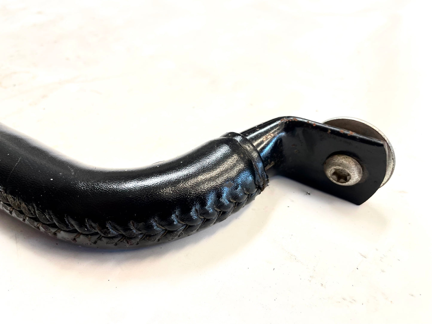 Jeep CJ Laredo grab bar leather wrap 76-86 Jeep CJ5 CJ7 CJ8 black dash handle