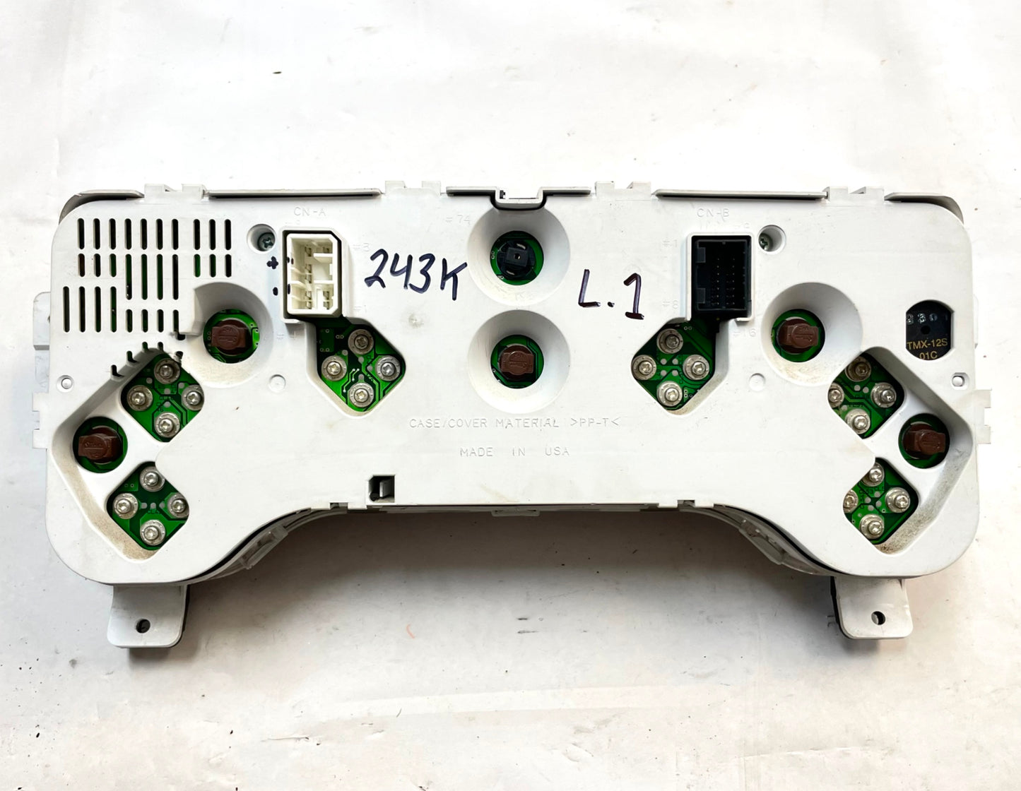 01-02 Jeep TJ Dash cluster gauges 56009170AF Wrangler gauge speedometer 243,000