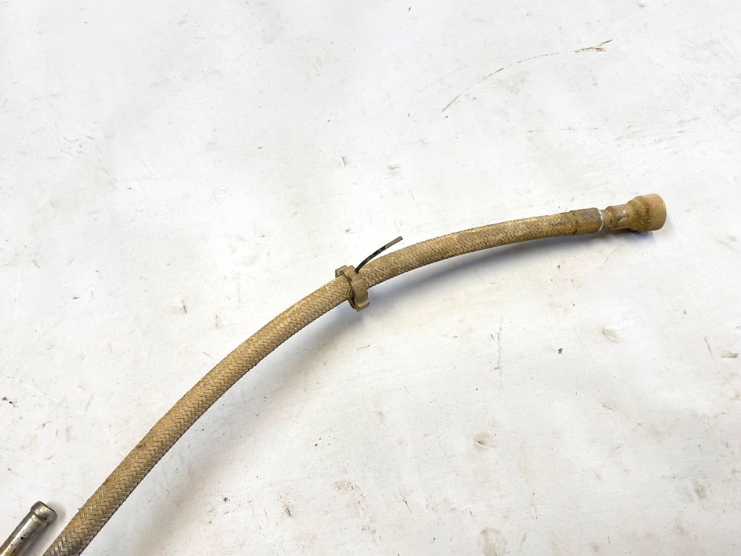 Jeep TJ Wrangler 4.0 fuel lines Engine Fuel Rail to Frame stainless fits 03-06