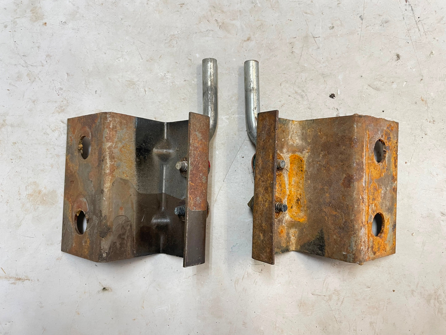 Jeep door catch hard soft doors catches CJ5 CJ7 YJ Wrangler lower hinge strap G2
