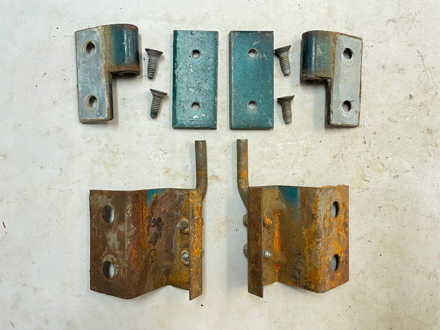 Jeep CJ YJ door catch Lower Door Hinge hard doors catches CJ5 CJ7 Wrangler 2