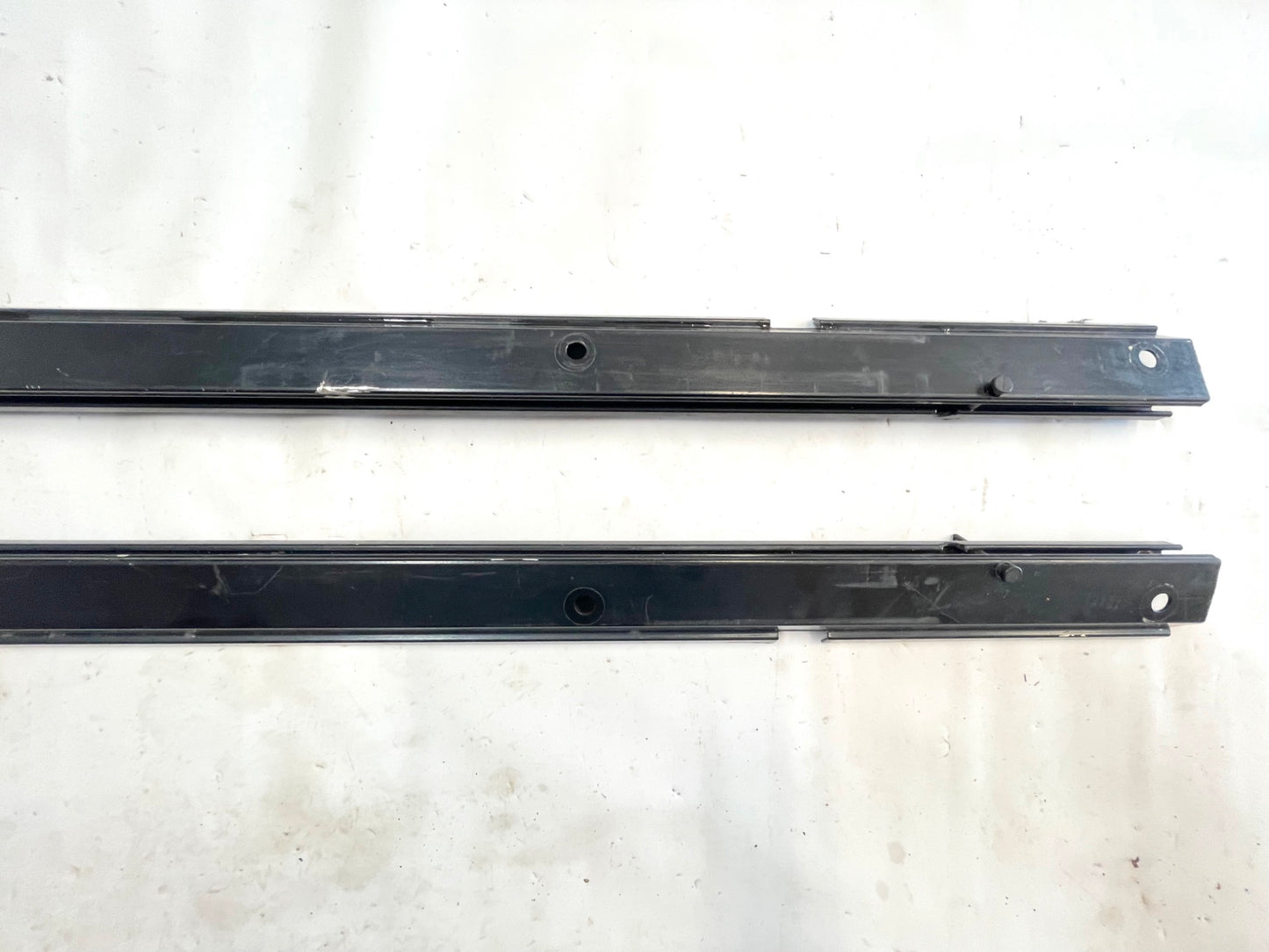 Jeep YJ Soft top side channel track body rails 87-95 Wrangler FACTORY FREE SHIP