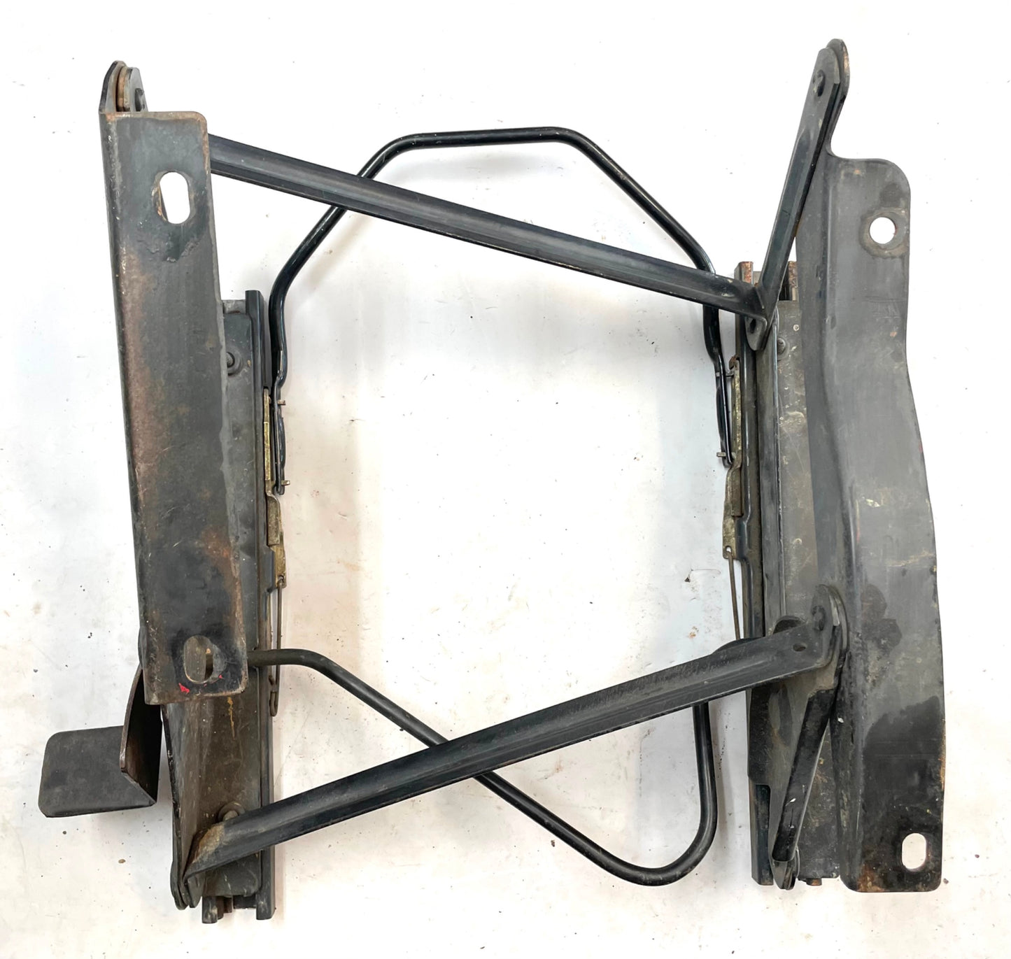 Jeep YJ passenger seat bracket with slider 91 92 93 94 95 Wrangler front folds