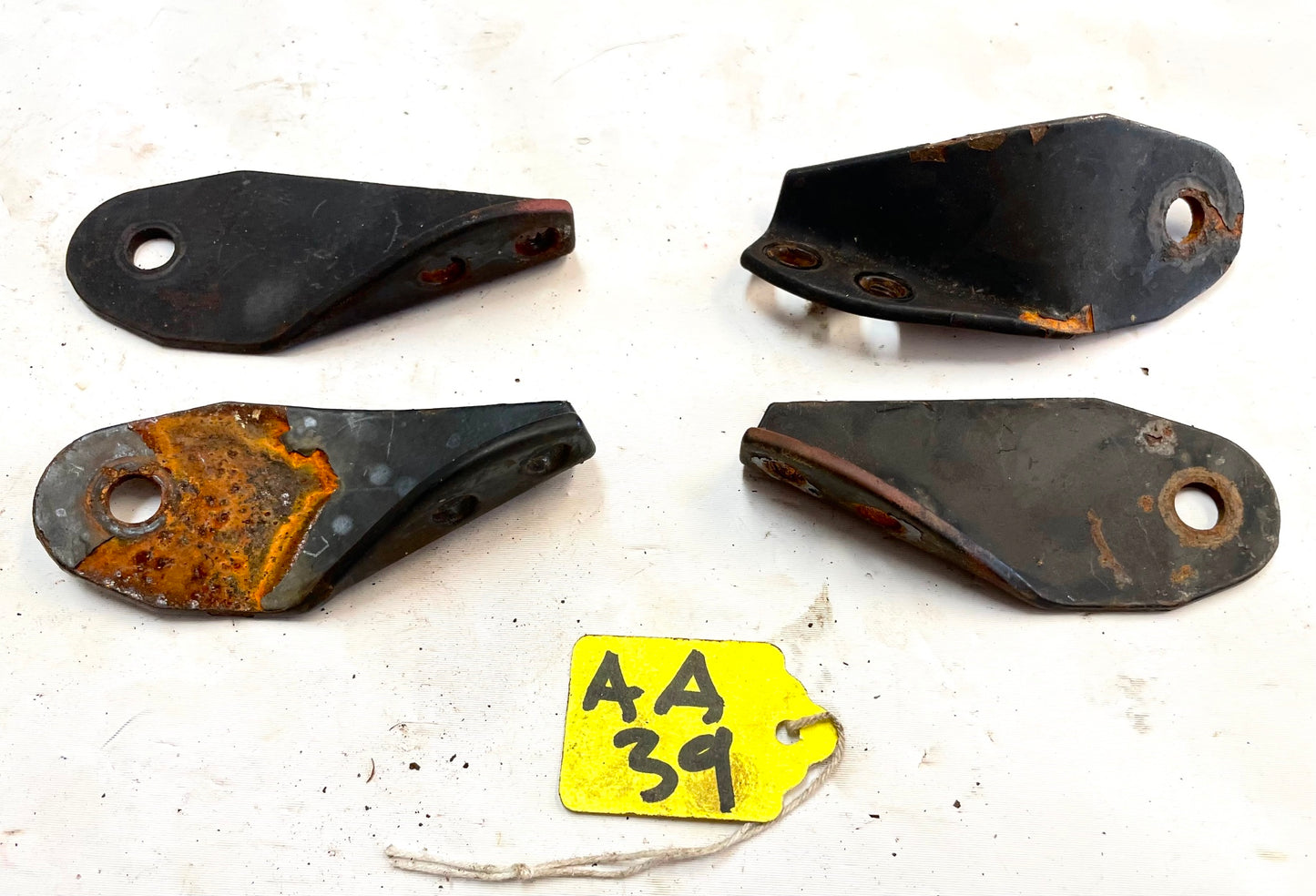 Jeep CJ Side Mirror Mount bracket CJ5 CJ7 CJ8 with torx screws windshield hinge