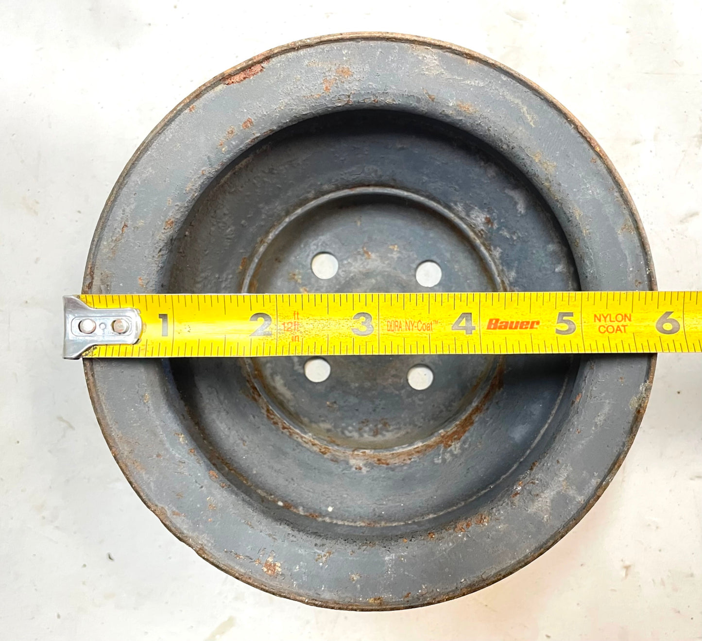Jeep 4.2 six cylinder fan pulley 2 groove CJ5 CJ7 Cherokee Wagoneer J10 258ci