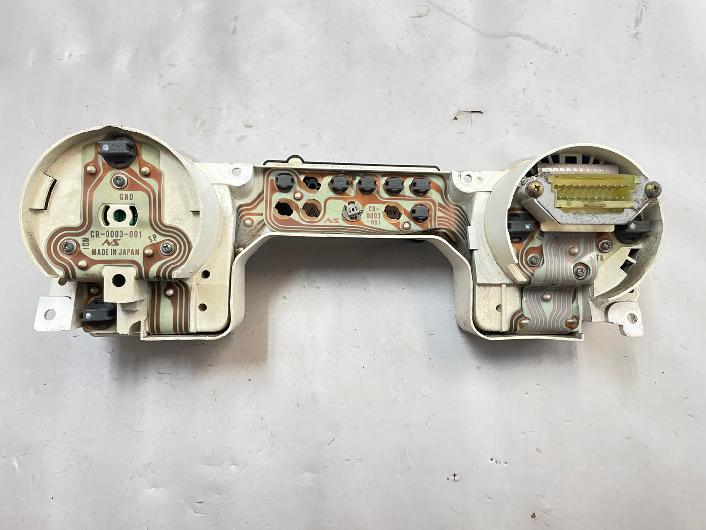 Jeep YJ Wrangler gauge cluster speedometer tachometer 147,714 gauges fits 92-95