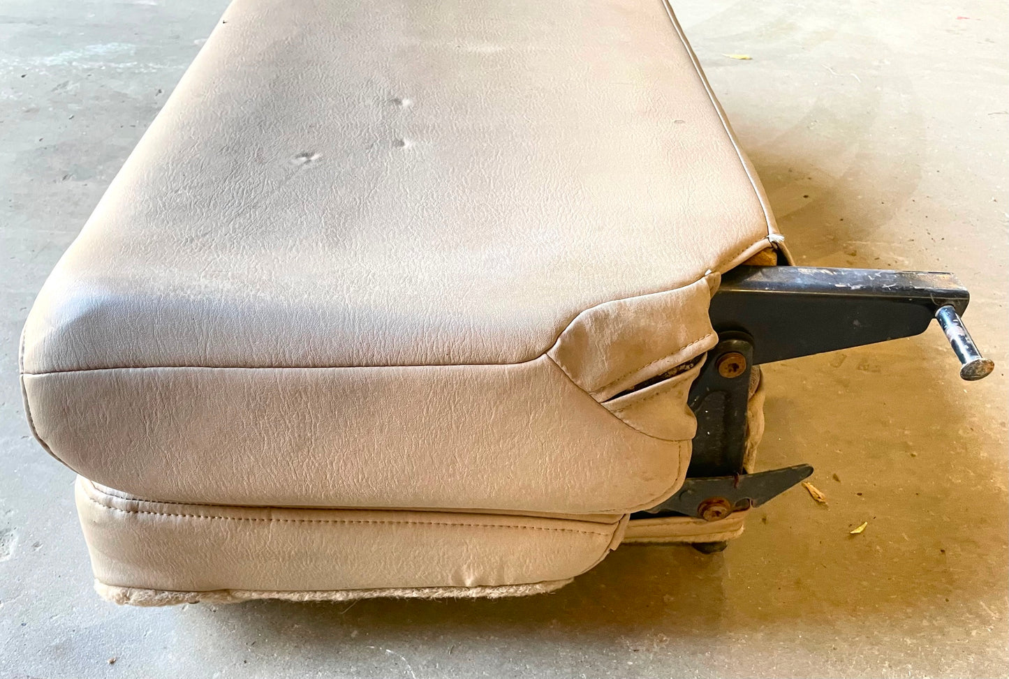 Jeep TJ Wrangler back Seat with brackets Tan Spice factory folding rear 97-02