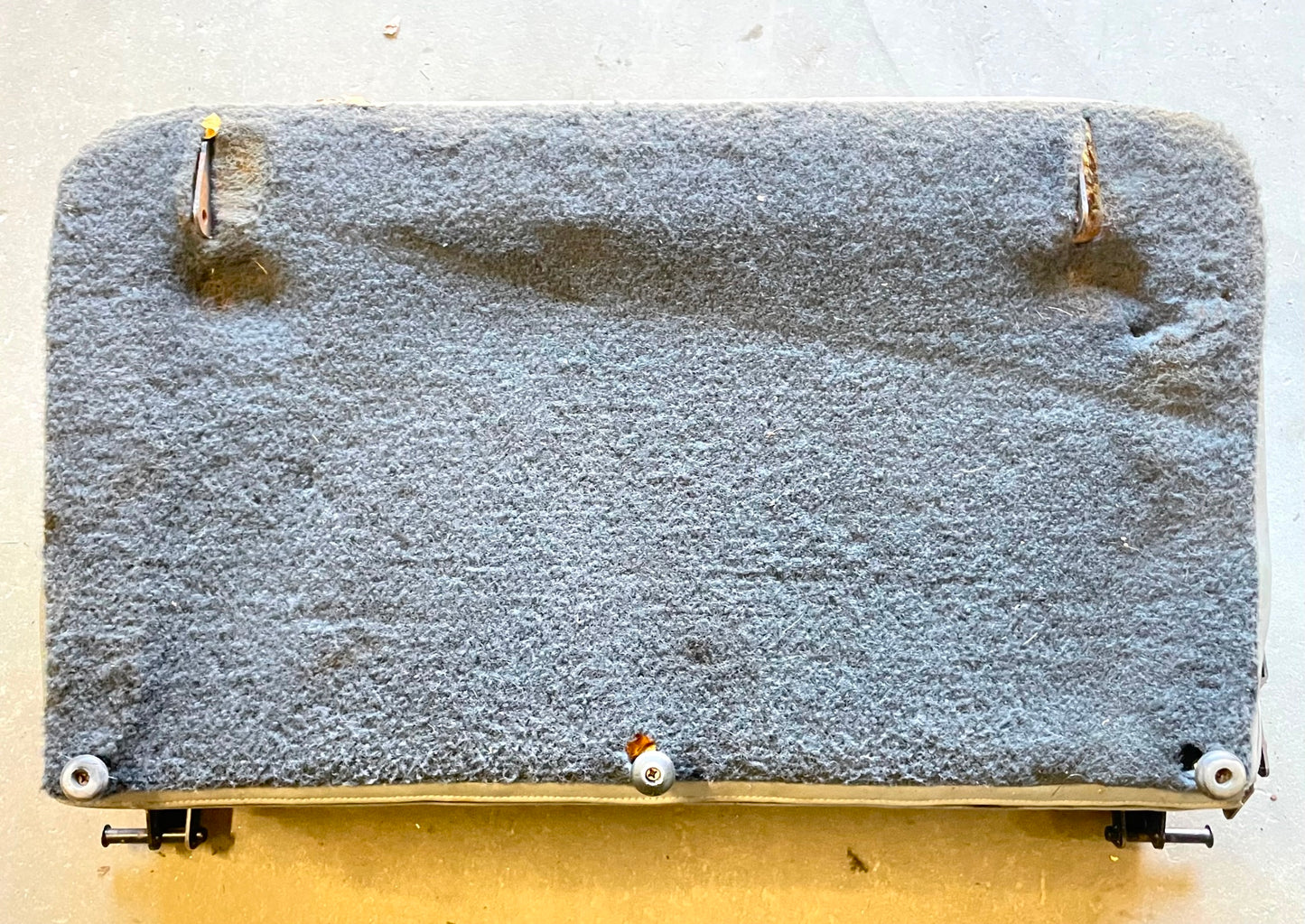 Jeep YJ Wrangler back seat with brackets CJ7 grey fold n tumble factory folding