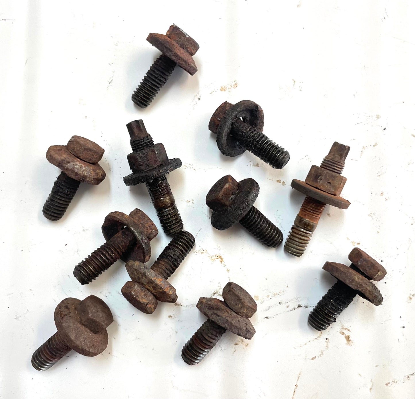 Jeep TJ Wrangler 4.0 six cylinder intake exhaust manifold bolts FREE SHIPPING