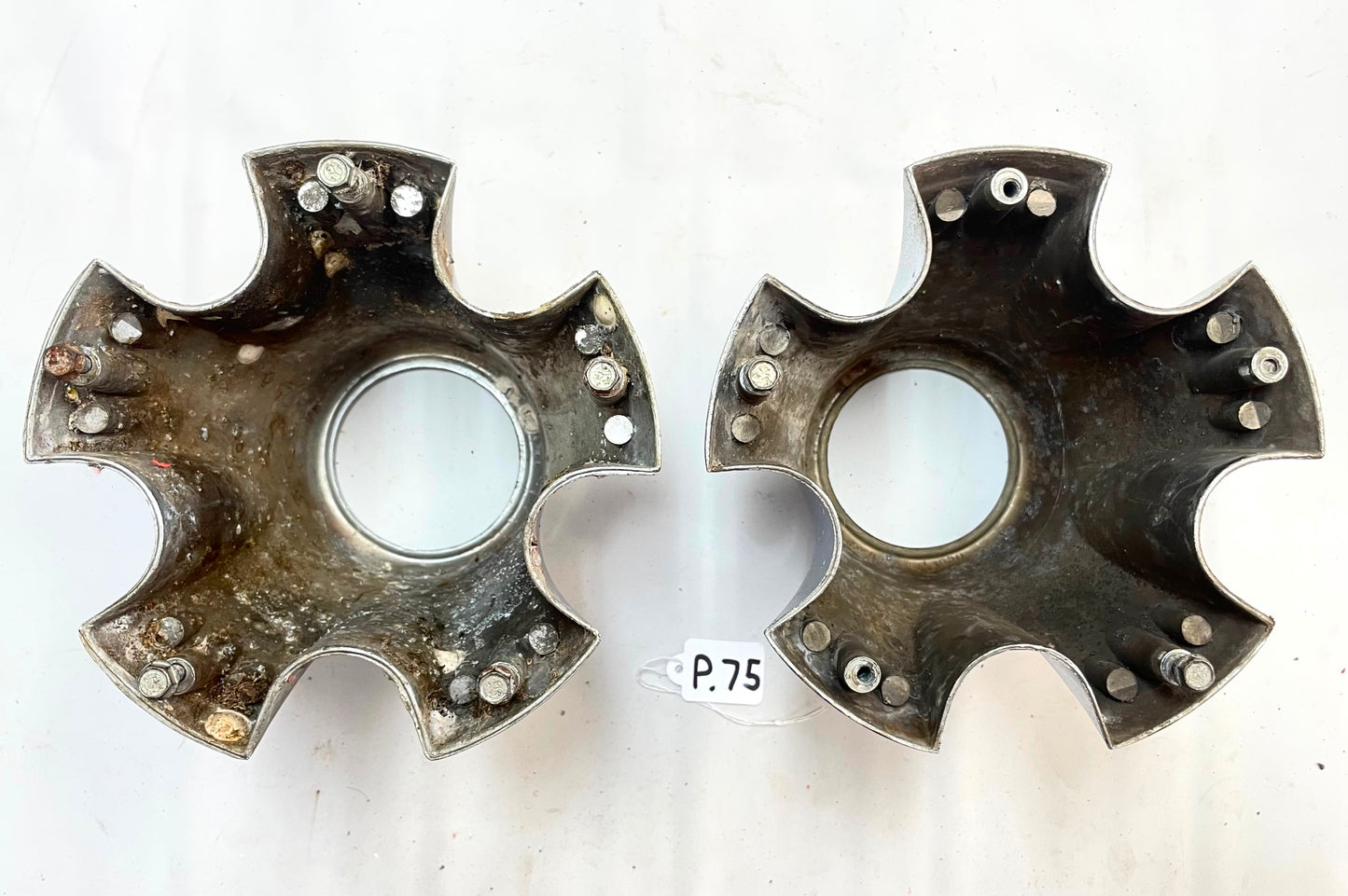 Jeep Laredo chrome Center caps Front wheels CJ5 CJ7 CJ8 AMC cap wheel centers!