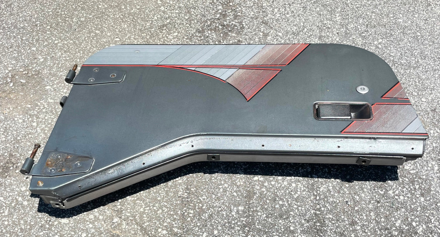 Jeep Wrangler Half Doors YJ CJ7 Factory Steel Door grey fits 81-95