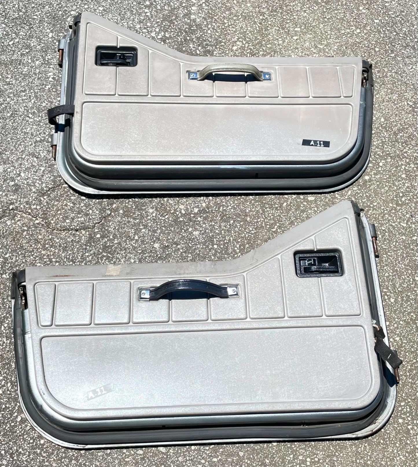 Jeep Wrangler Half Doors YJ CJ7 Factory Steel Door grey fits 81-95