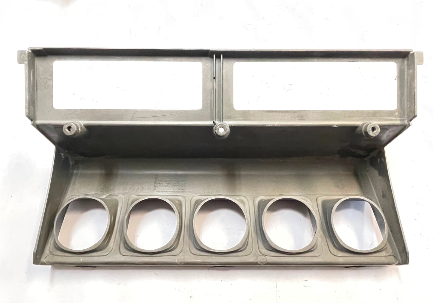 Jeep YJ dash trim 87-95 Wrangler glove box column radio OE gray painted black