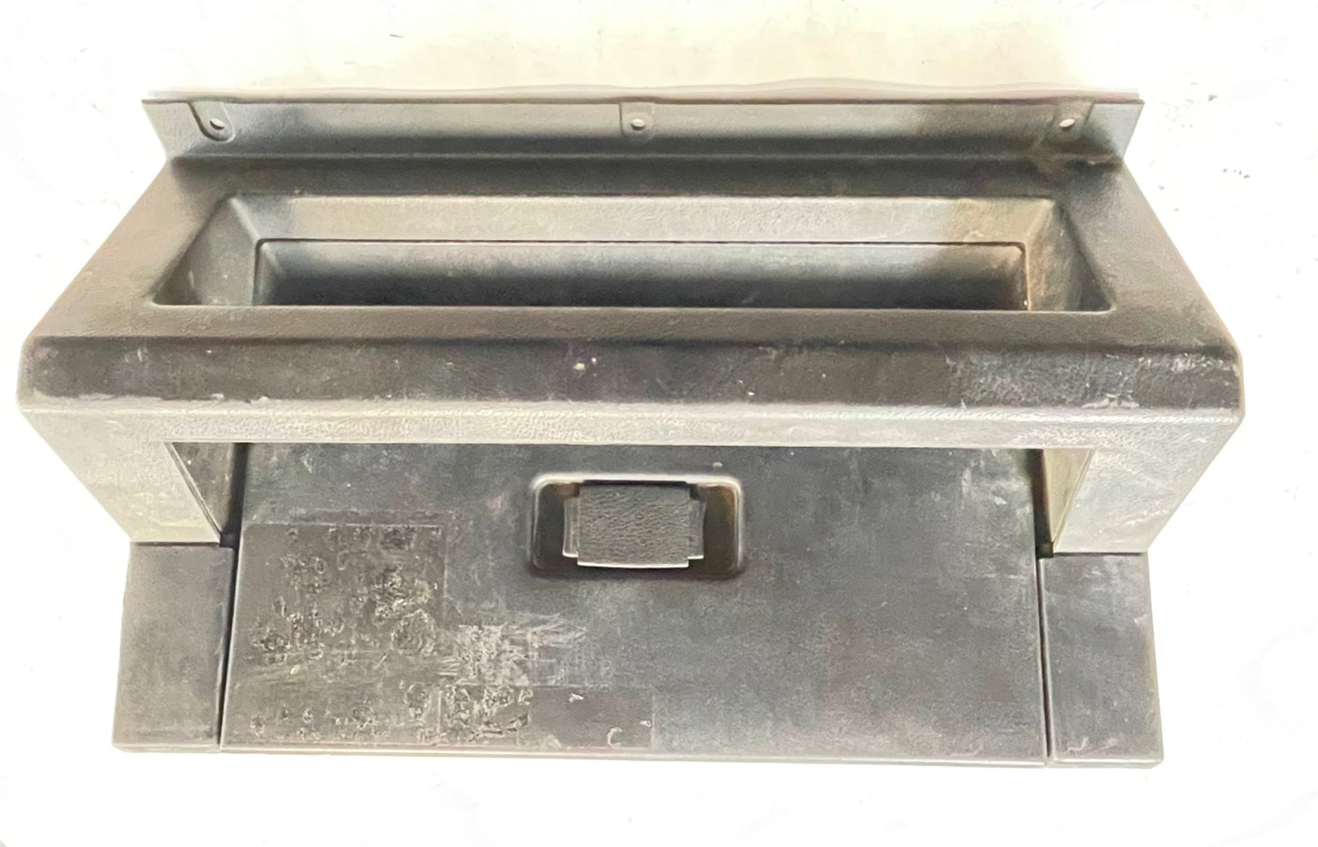 Jeep YJ dash trim 87-95 Wrangler glove box column radio OE gray painted black