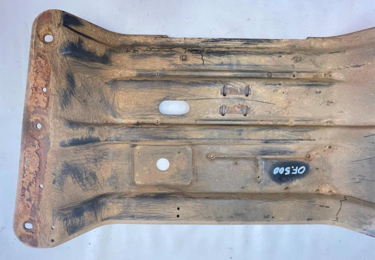 Jeep TJ Wrangler Placa de protección Travesaño Transmisión Protector del cárter 2003 2004 05 06
