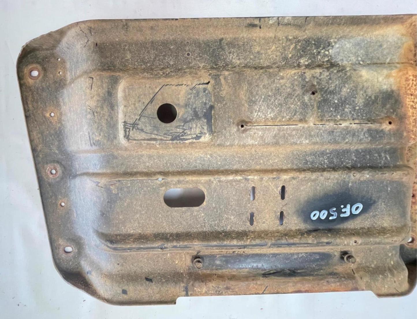 Jeep TJ Wrangler Placa de protección Travesaño Transmisión Protector del cárter 2003 2004 05 06