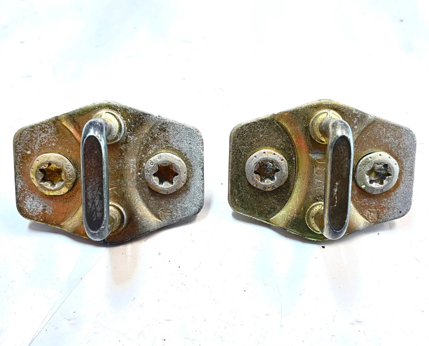 Jeep TJ Wrangler door striker latch catch screws hard doors left right FREE SHIP