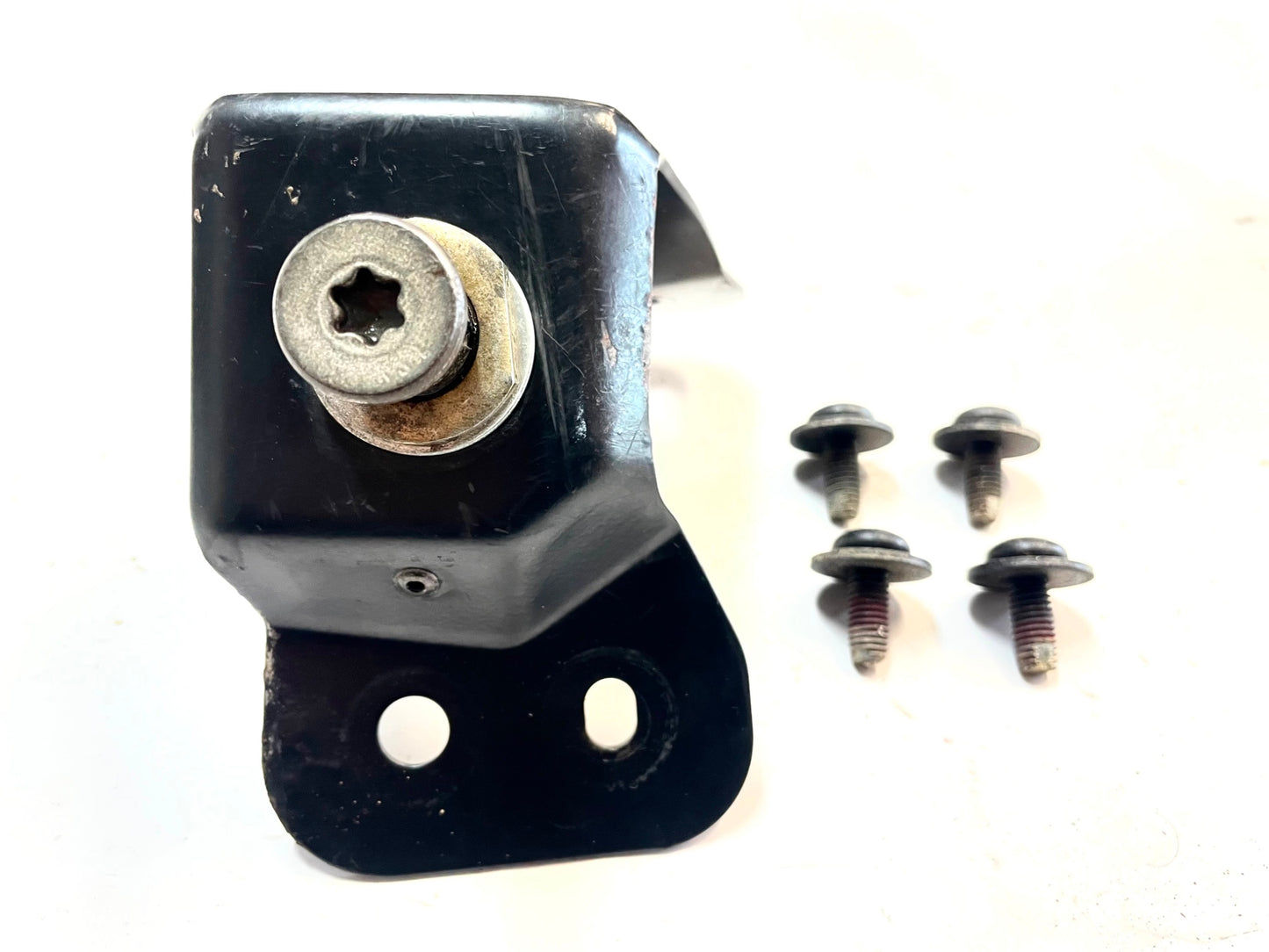 Jeep TJ Tailgate Striker Latch Pin Catch Mount Bracket Wrangler with screws