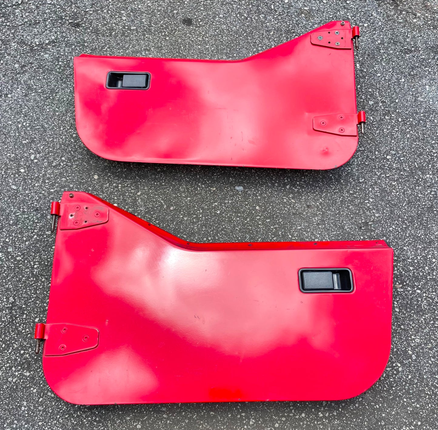 Jeep Half Doors YJ CJ7 Wrangler Factory Steel Door FREE SHIPPING RED