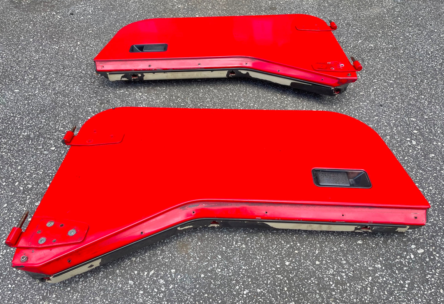 Jeep Half Doors YJ CJ7 Wrangler Factory Steel Door FREE SHIPPING RED