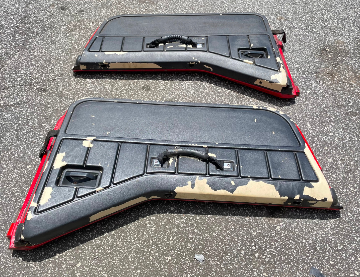 Jeep Half Doors YJ CJ7 Wrangler Factory Steel Door FREE SHIPPING RED