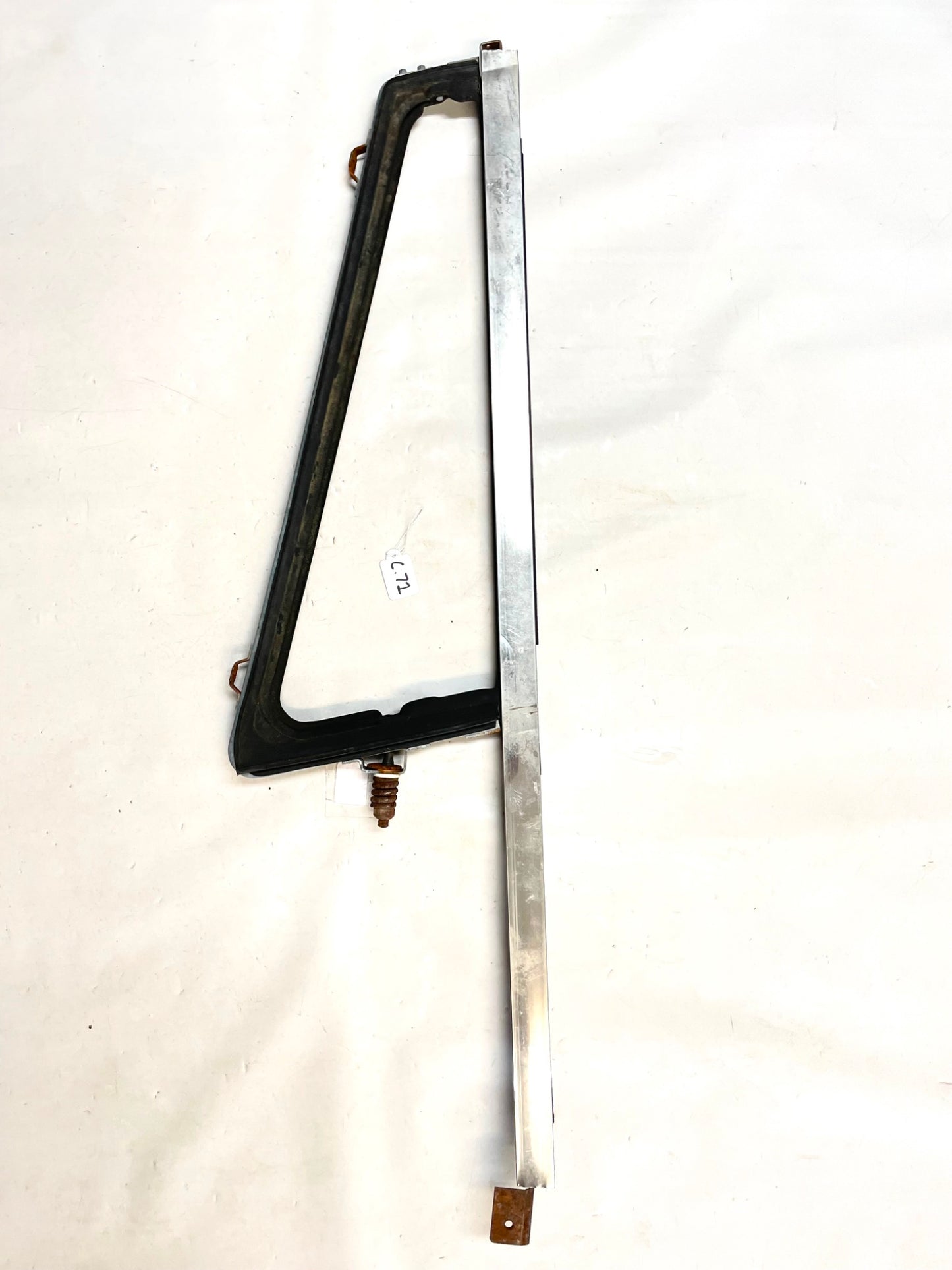 Jeep YJ CJ7 Passenger Right Vent Window FRAME ONLY NO GLASS hard door Wrangler