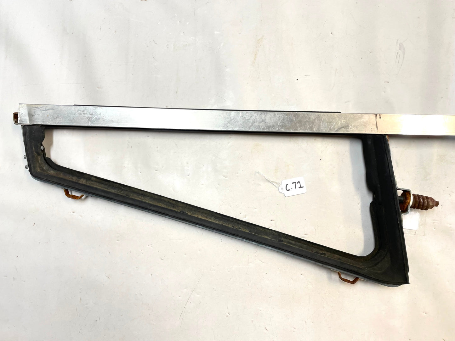 Jeep YJ CJ7 Passenger Right Vent Window FRAME ONLY NO GLASS hard door Wrangler